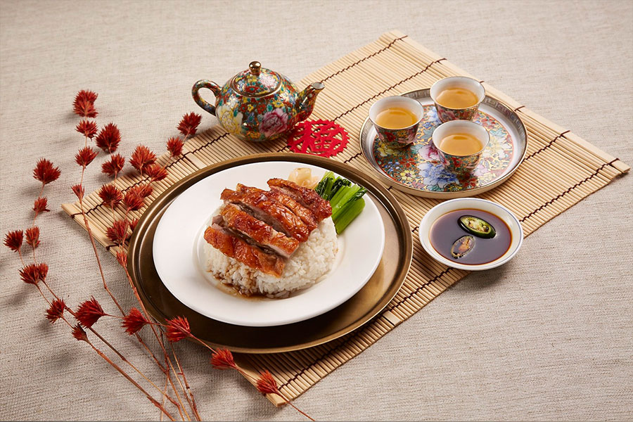 ข้าวหน้าเป็ดย่าง